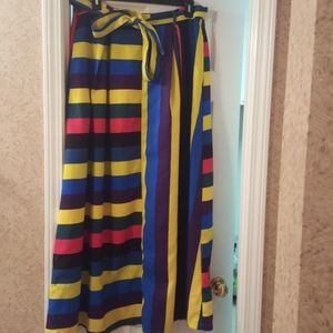 Colorful Maxi floor length skirt